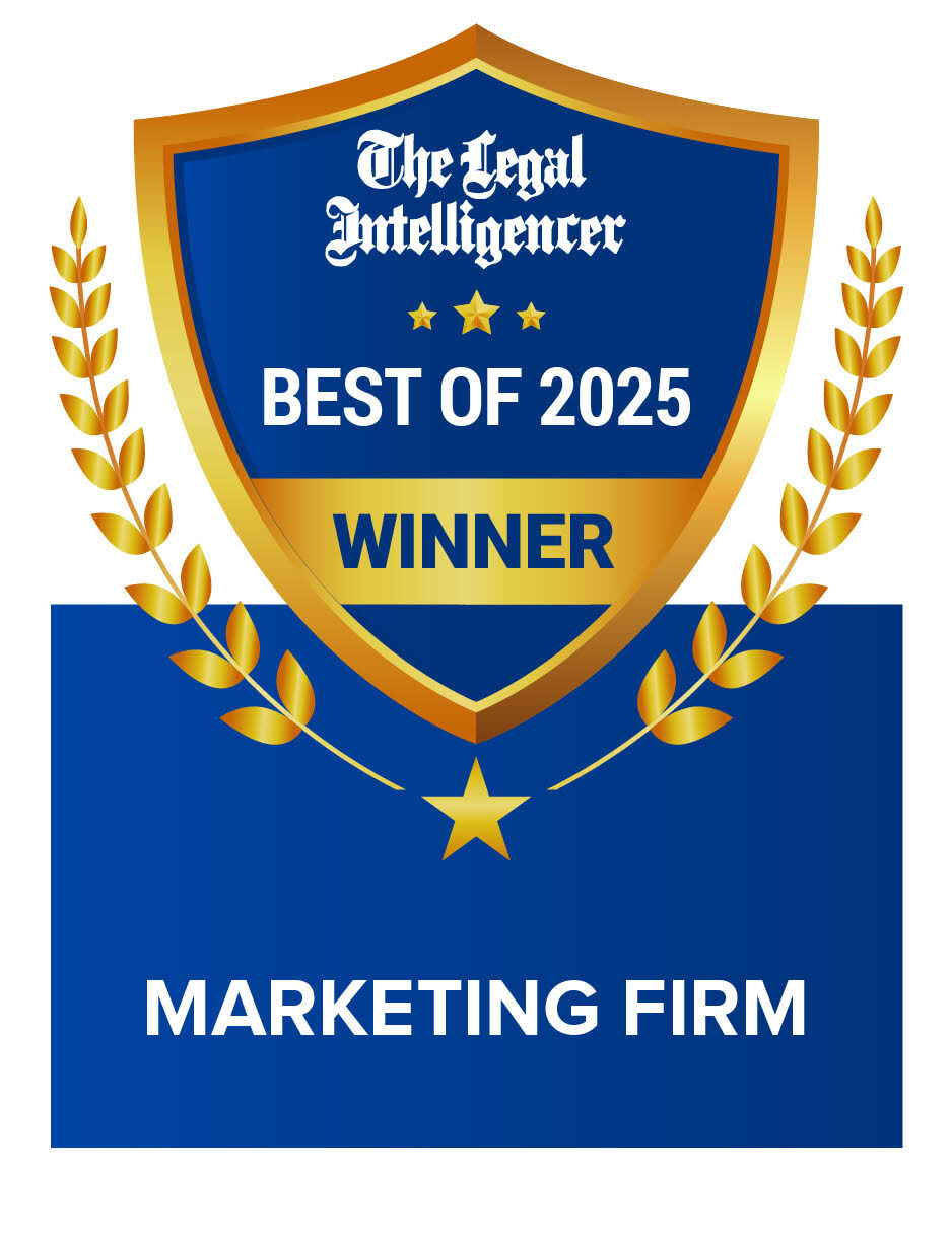 the Legal Intelligence Best of 2025 award badge - Marketing Firm